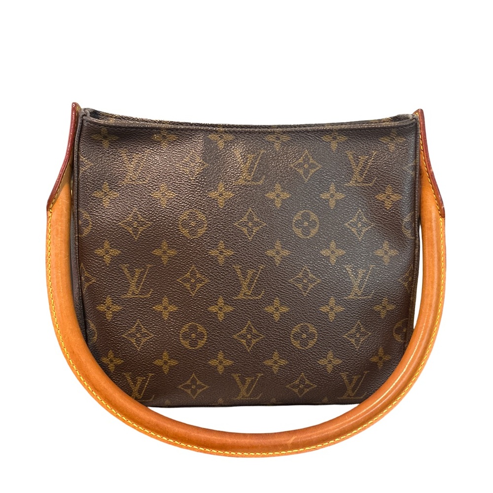 Louis Vuitton Brown Monogram Looping  Shoulder Bag